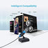 Uniwit Mini Portable Vocal/Instrument Microphone for Mobile Phone Laptop Notebook Apple iPhone Sumsung Android with Holder Clip (Blue)